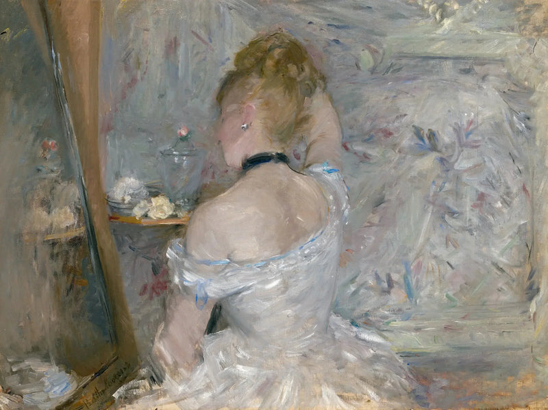 Frau bei ihrer Toilette - Berthe Morisot