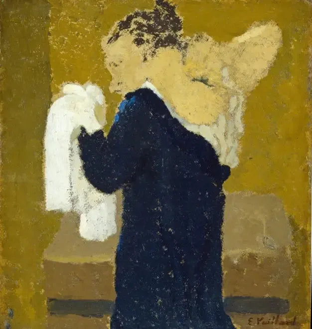 Frau bei ihrer Toilette - Édouard Vuillard