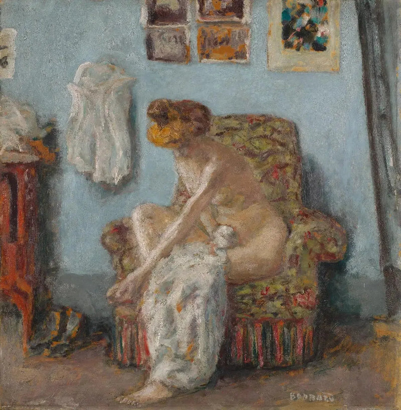 Frau bei ihrer Toilette - Pierre Bonnard