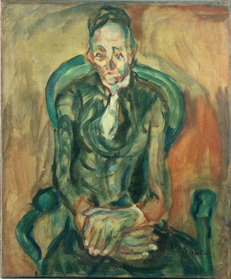 Sitzende Frau - Chaim Soutine