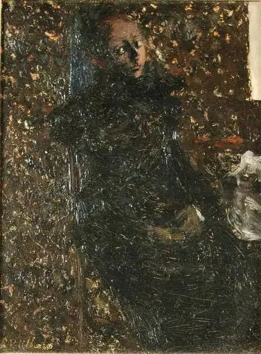 Frau sitzend - Édouard Vuillard