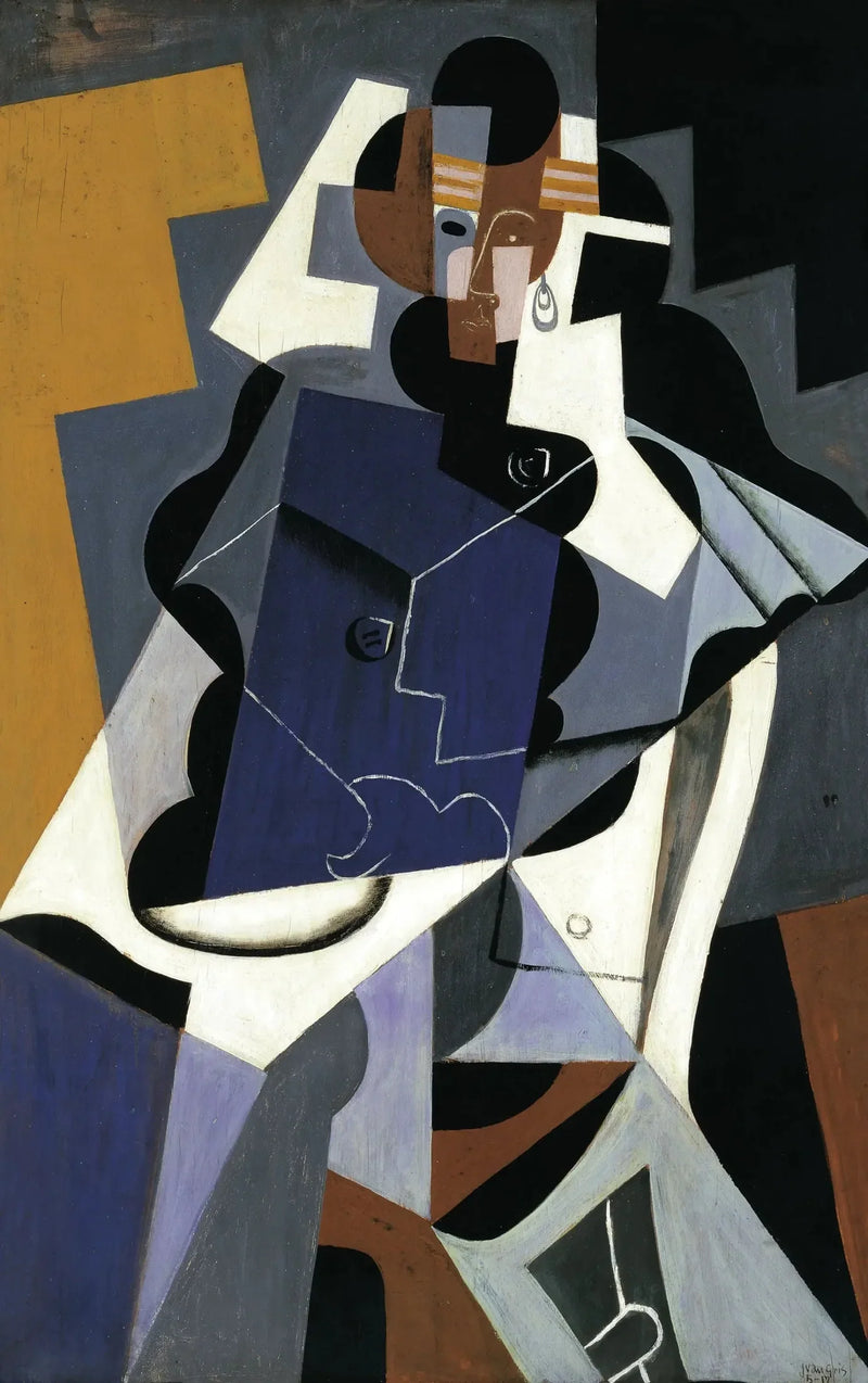 Frau sitzend - Juan Gris