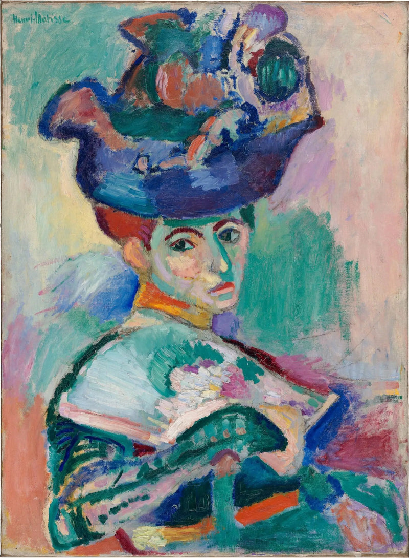 Frau mit Hut - Henri Matisse