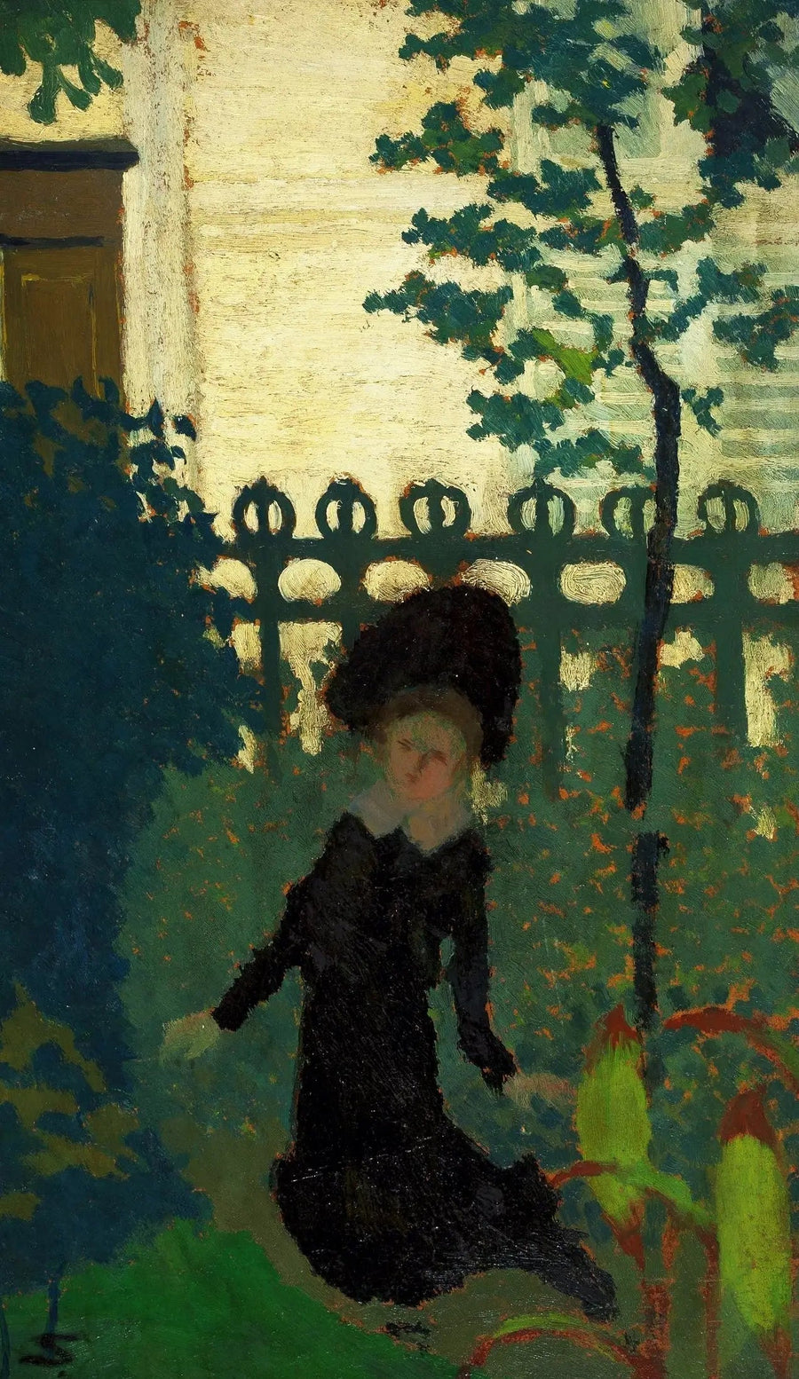 Frau im Garten. - Édouard Vuillard