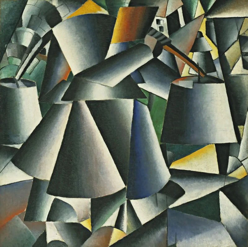 Frau mit Wasser - Kazimir Malevich