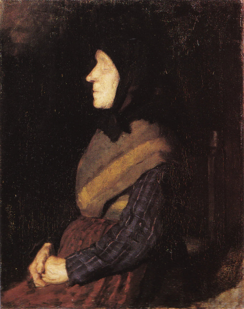 Blinde Frau, blauer Esel (Ane Christense Nielsdatter) – Anna Ancher