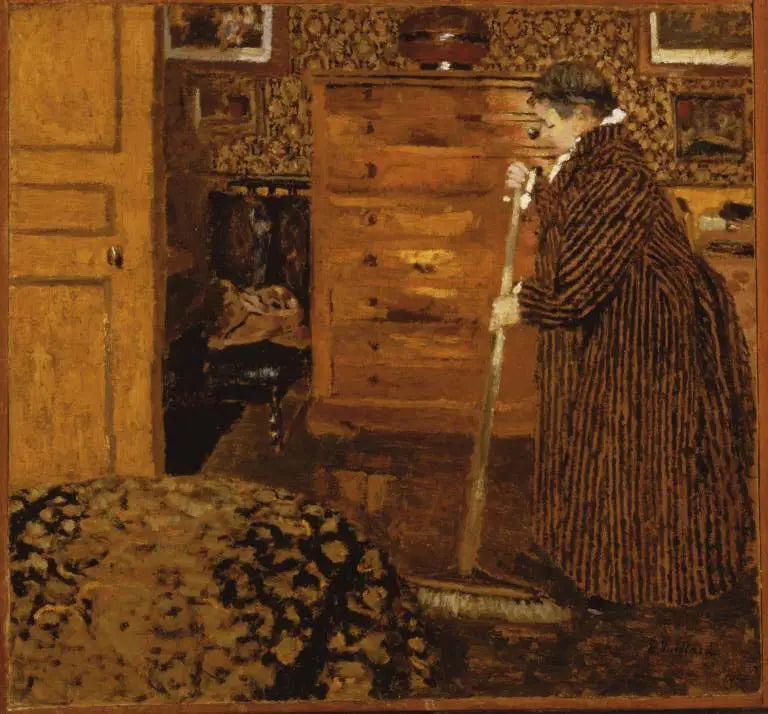 Frau kehrt - Édouard Vuillard