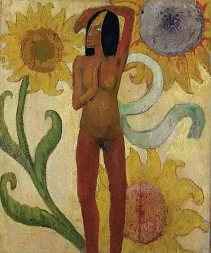 Karibische Frau - Paul Gauguin