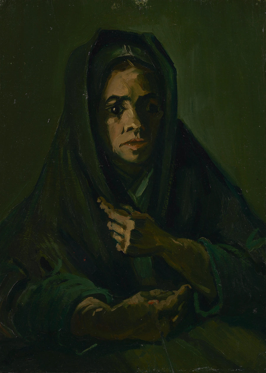 Frau mit Trauertuch - Vincent van Gogh