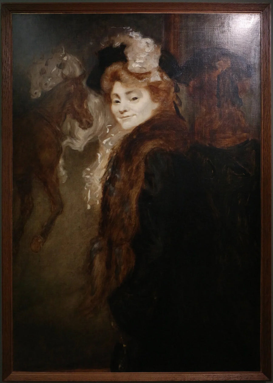 Frau auf der Straße - Louis Anquetin