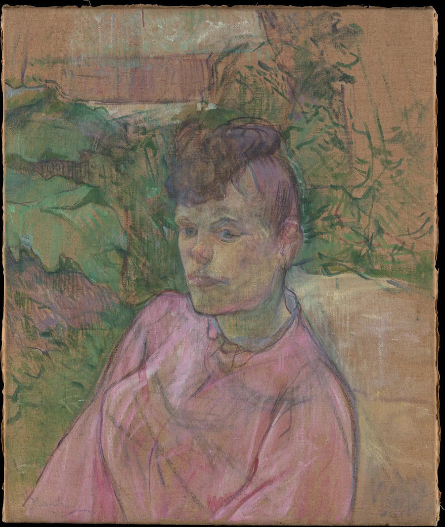 Frau im Garten von Monsieur Forest - Henri de Toulouse-Lautrec