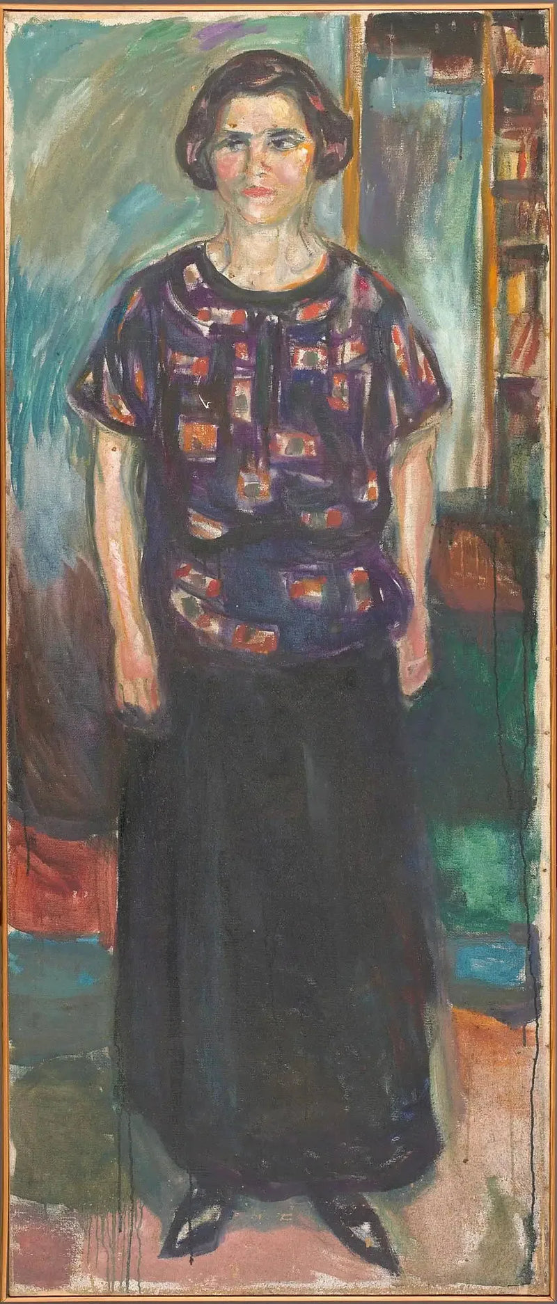 Stehende Frau - Edvard Munch