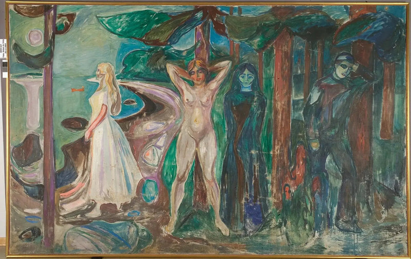 Frau - Edvard Munch