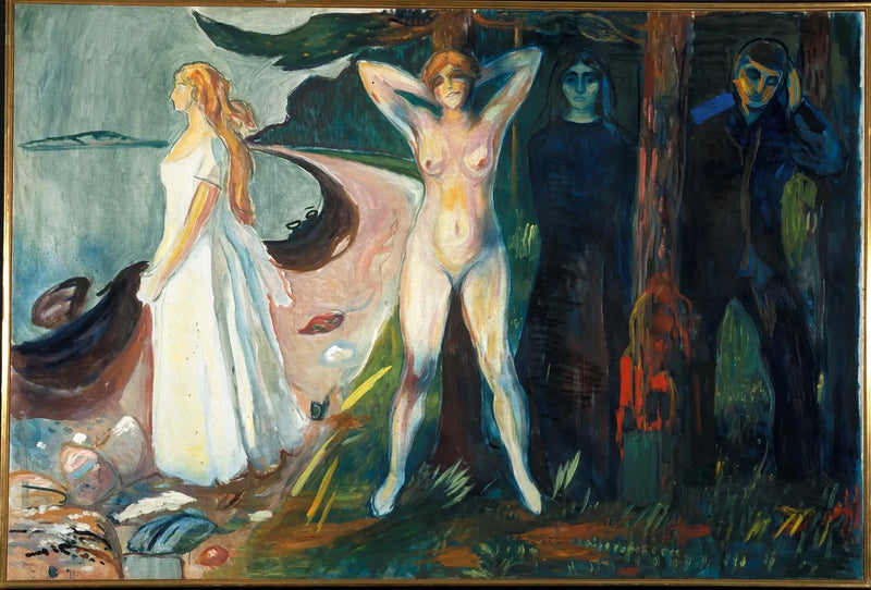 Frau - Edvard Munch