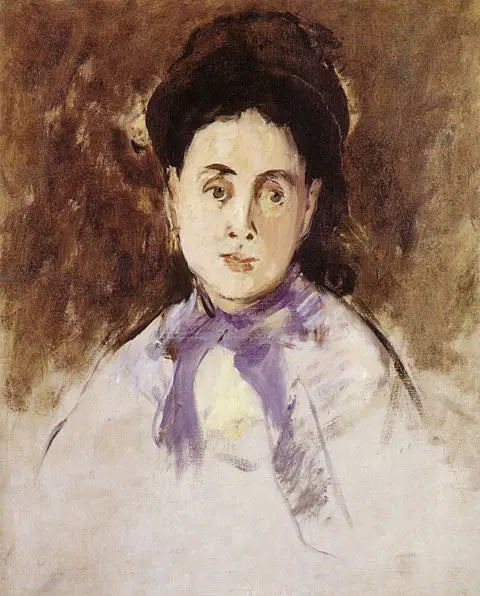 Büste einer Frau (Mme Bourdin) - Édouard Manet