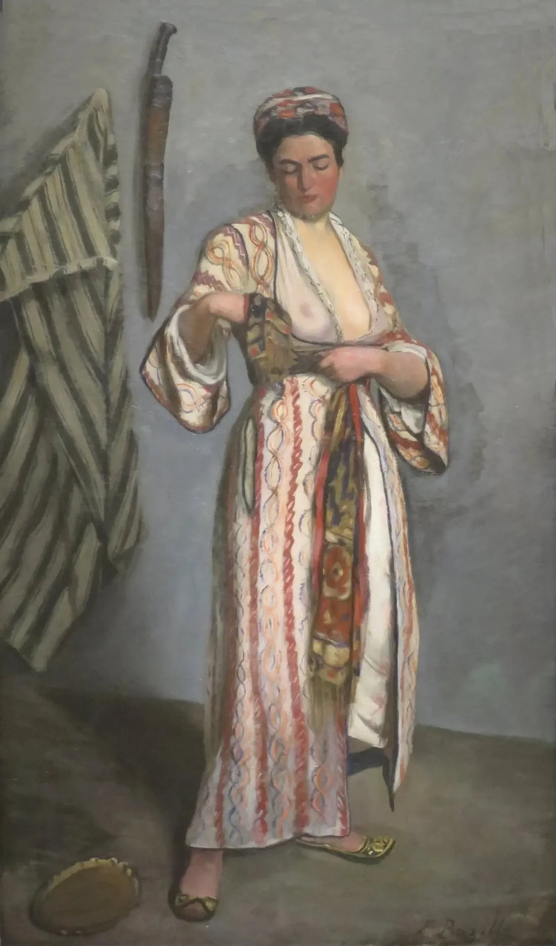 Frau im maurischen Kostüm - Frédéric Bazille