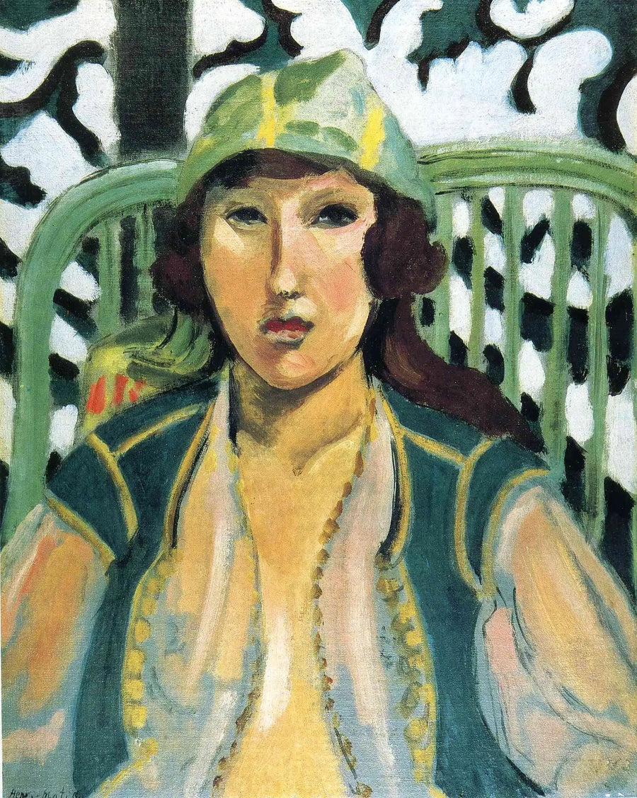 Frau in orientalischem Kleid - Henri Matisse