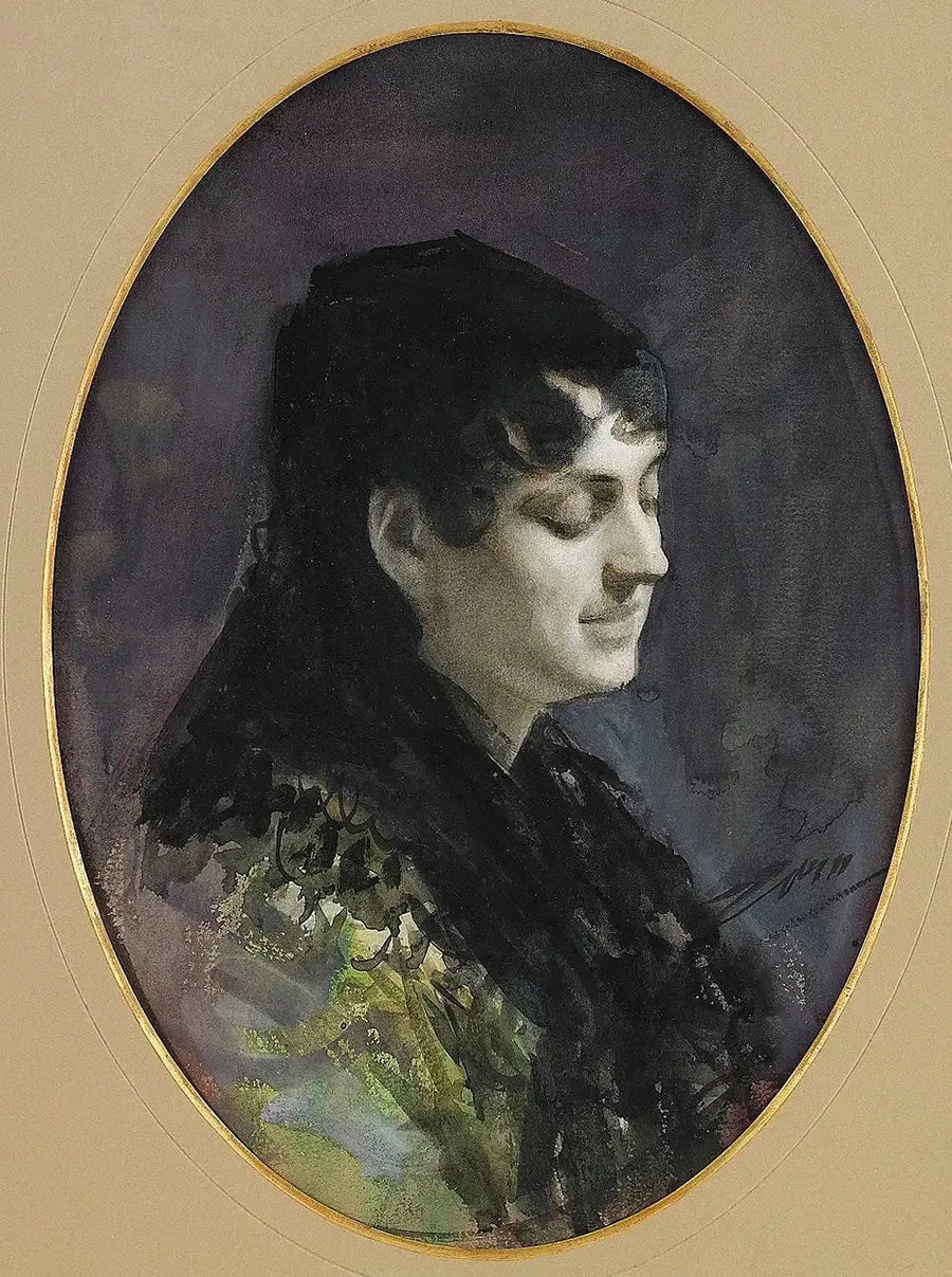 Spanende Frau 2 - Anders Zorn
