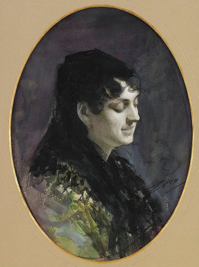 Femme espagnole 2 - Anders Zorn - Alpha Reproduction