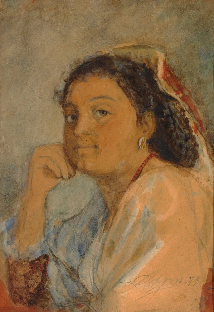 Spanende Frau - Anders Zorn