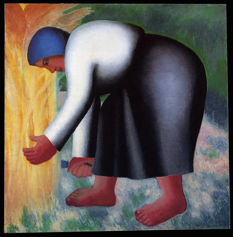 Frau Sensenfrau II - Kazimir Malevich