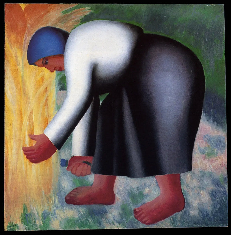 Frau Sensenfrau II - Kazimir Malevich