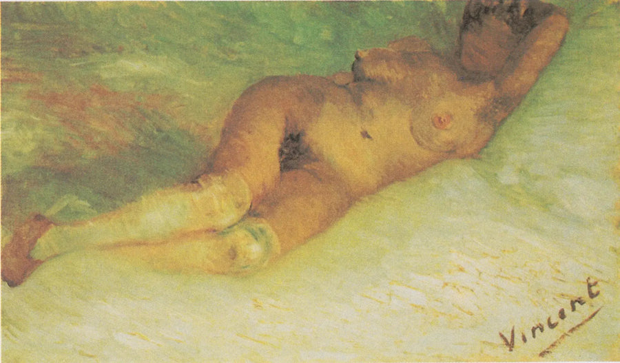 Liegender weiblicher Akt - Vincent van Gogh