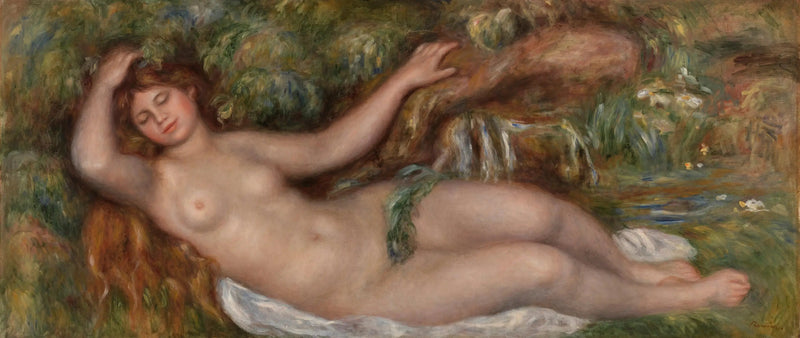 Liegender weiblicher Akt - Pierre-Auguste Renoir