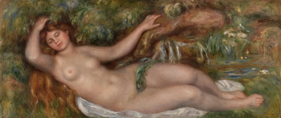Liegender weiblicher Akt - Pierre-Auguste Renoir