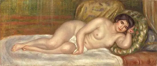 Liegender weiblicher Akt - Pierre-Auguste Renoir