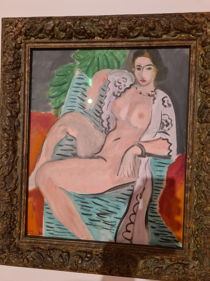 Nackte Frau mit Drapierung - Henri Matisse