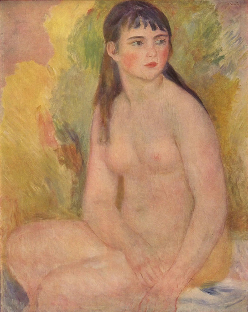 Nackte Frau - Pierre-Auguste Renoir