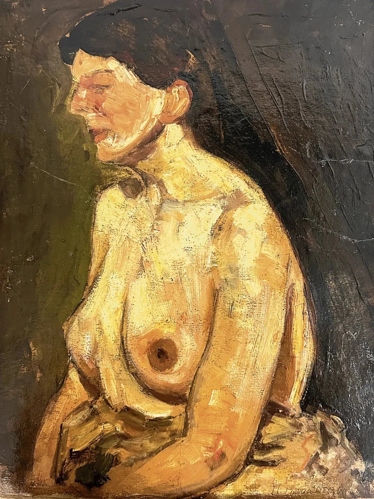 Femme nue - Theo van Doesburg image 1 tableau peint à l’huile sur toile