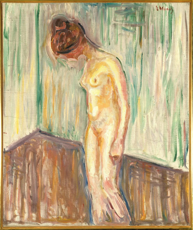 Weinen Frau - Edvard Munch