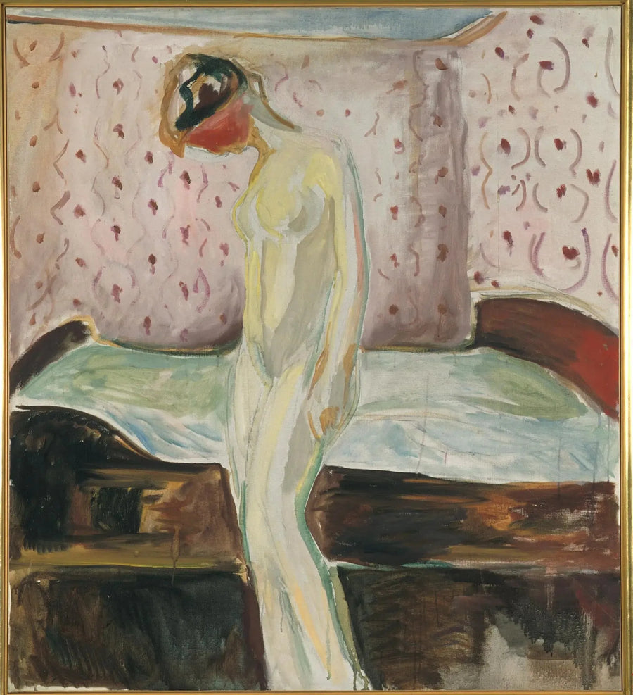 Weinen Frau - Edvard Munch