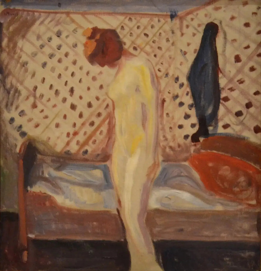 Weinen Frau - Edvard Munch
