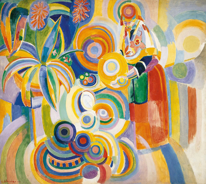 Portugiesische Frau - Robert Delaunay