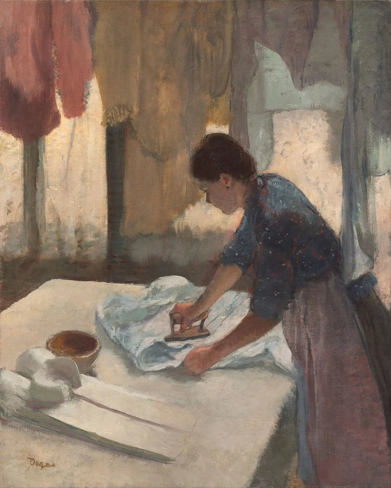 Frau beim Bügeln - Edgar Degas