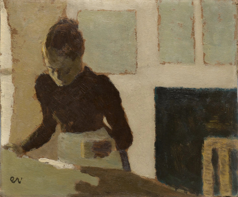 Frau beim Bügeln - Édouard Vuillard