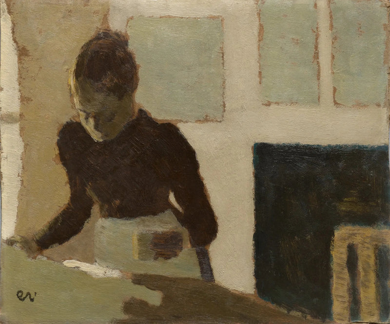 Frau beim Bügeln - Édouard Vuillard