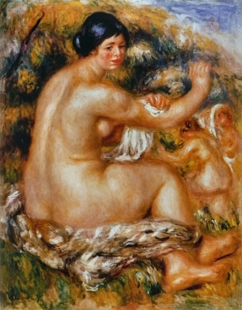 Frau, die sich abtrocknet - Pierre-Auguste Renoir