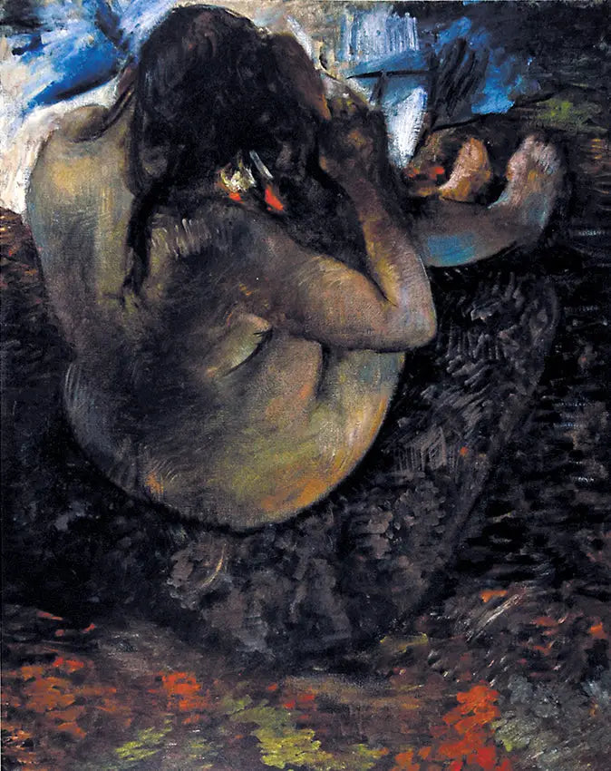 Frau beim Frisieren - Edgar Degas