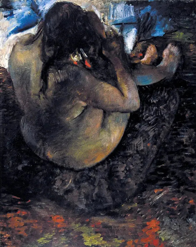 Frau beim Frisieren - Edgar Degas