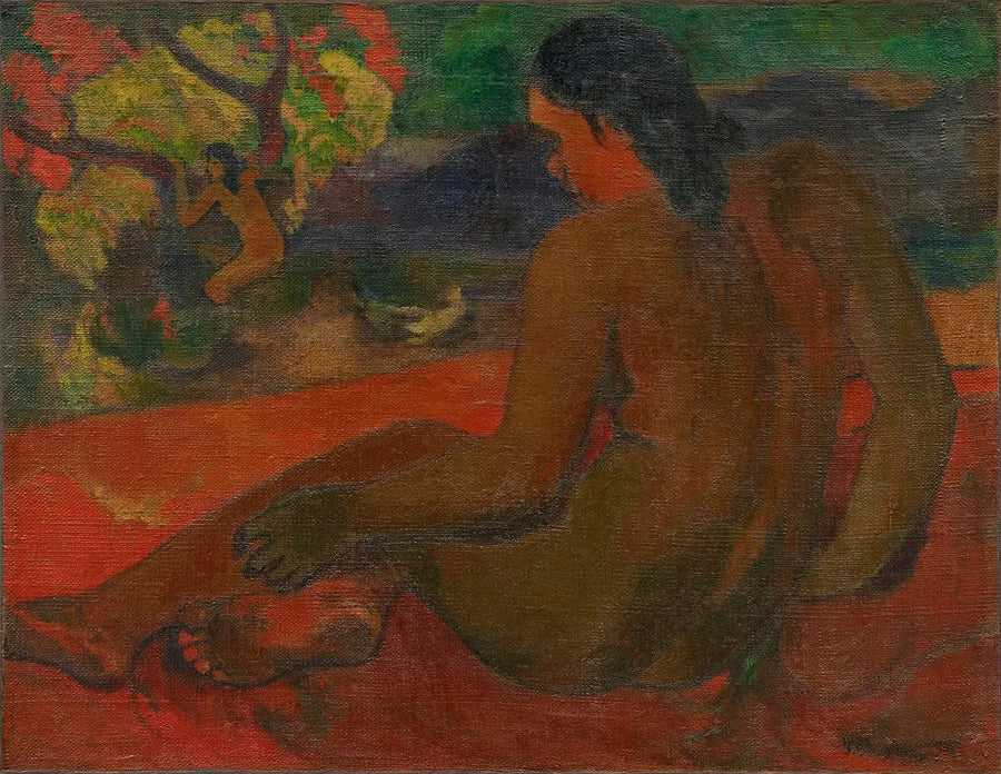 Tahitianische Frau - Paul Gauguin
