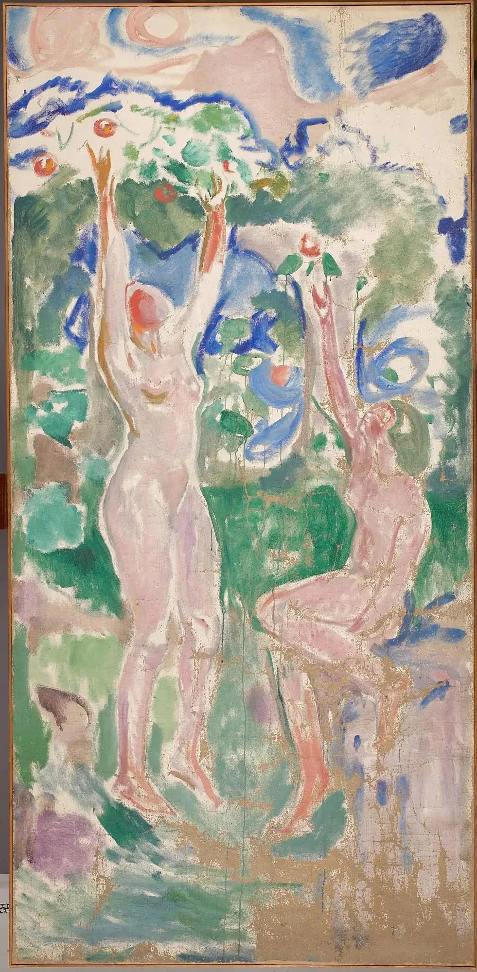 Femmes à la moisson - Edvard Munch image 1 copie de tableau peinte à la main