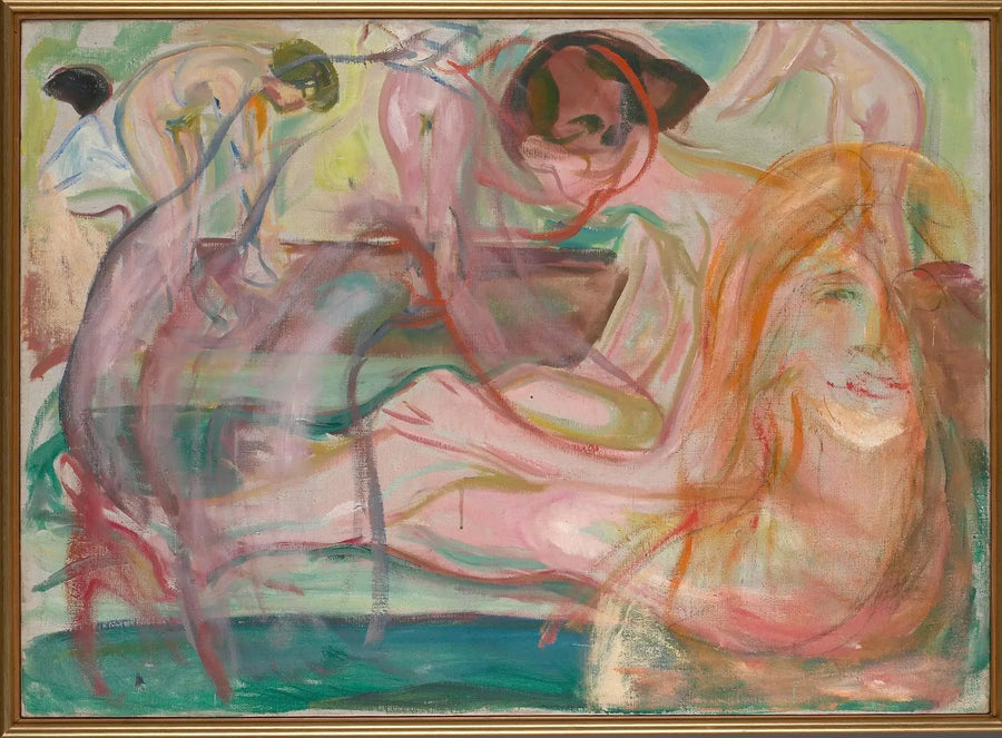 Frauen im Bad - Edvard Munch