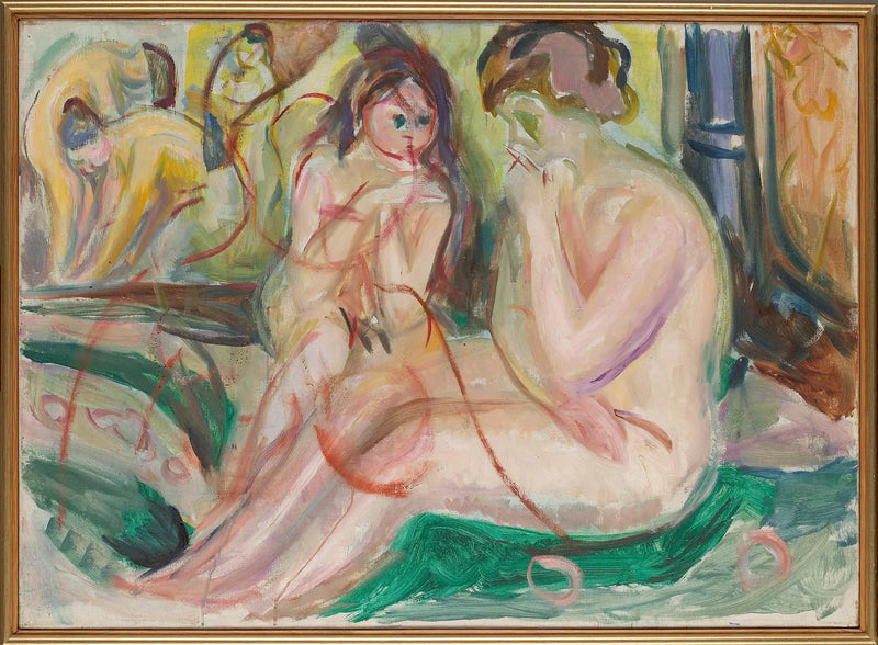 Frauen im Bad - Edvard Munch