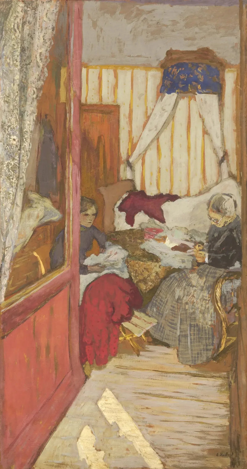 Frauen nähen - Édouard Vuillard