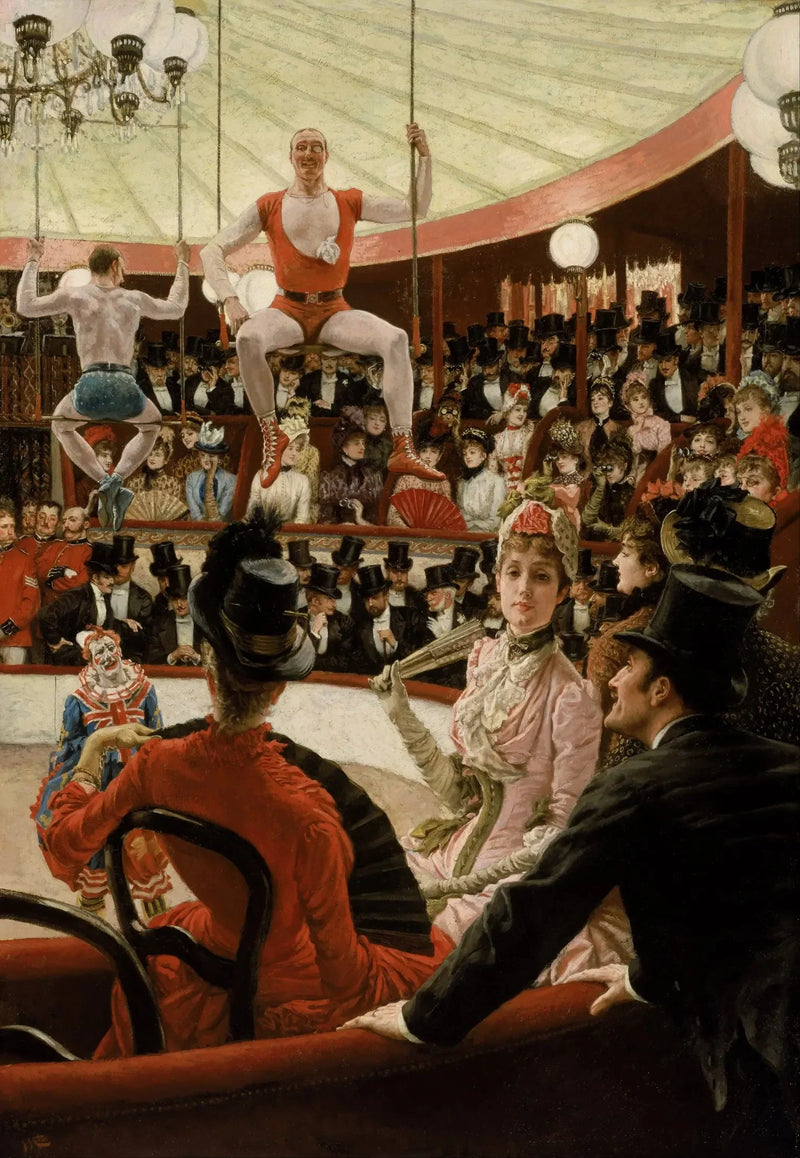 Frauen von Paris : Die Geliebte des Zirkus - James Tissot