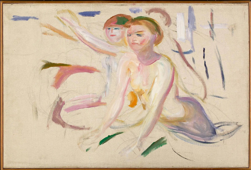 Frauen beim Baden - Edvard Munch